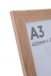 A3 Wide Oak Wooden Photo Frames