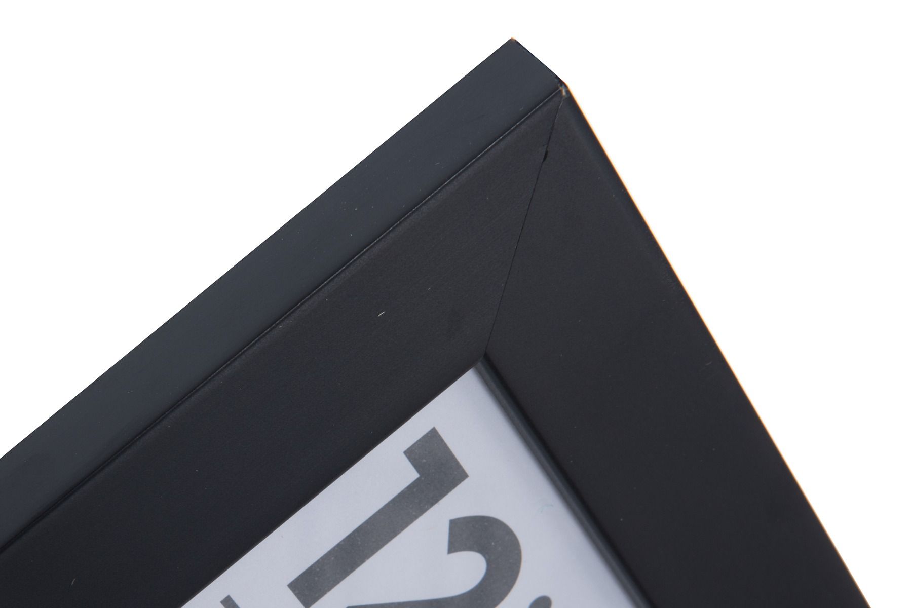 25mm Smooth Matt Black Photo Frame 12" x 12" Trade Prices, Buy Online!