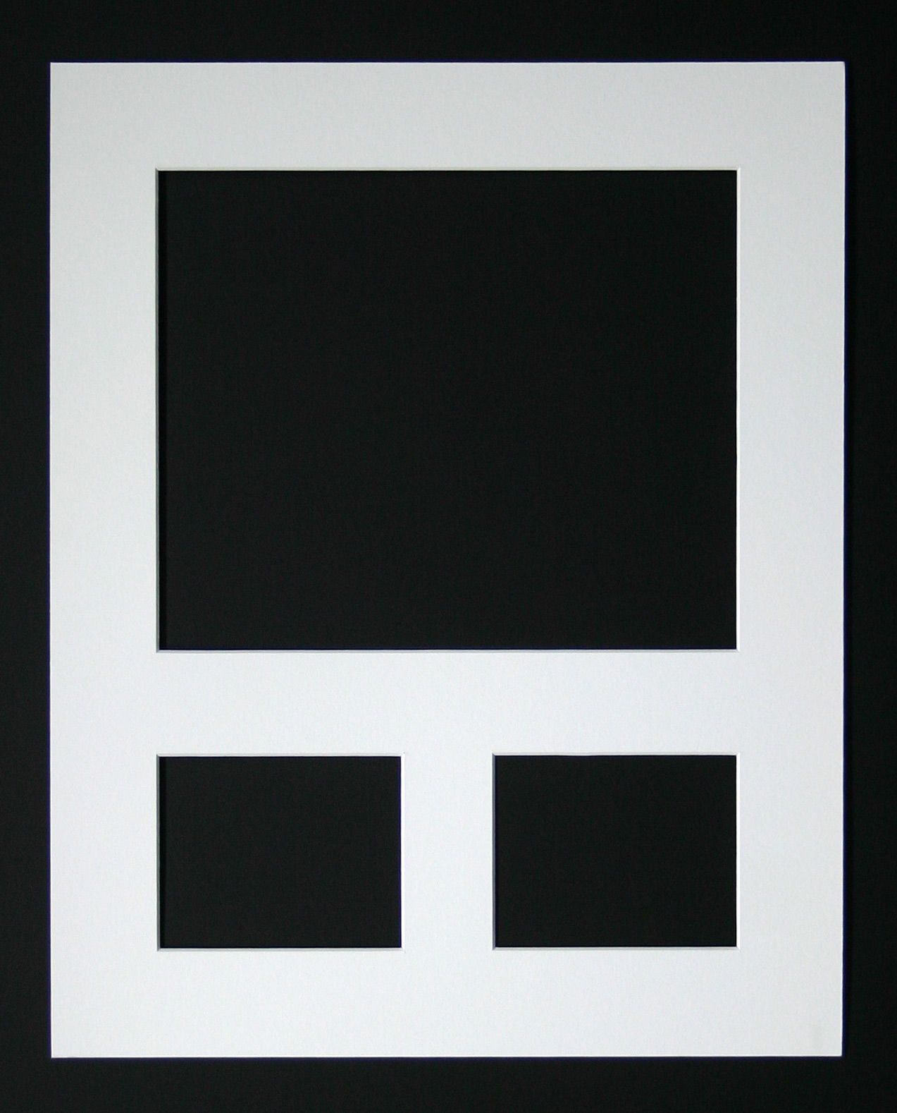 Kenro Terrino Rotating 6x4'' 3 Aperture Black Photo Frame TER1015/3 