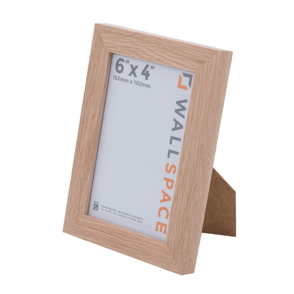 Solid Oak Photo Frame - 6 x 4 - Trade Prices, Buy Online!