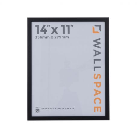 14" x 11" - 15mm Matt Black Photo Frame