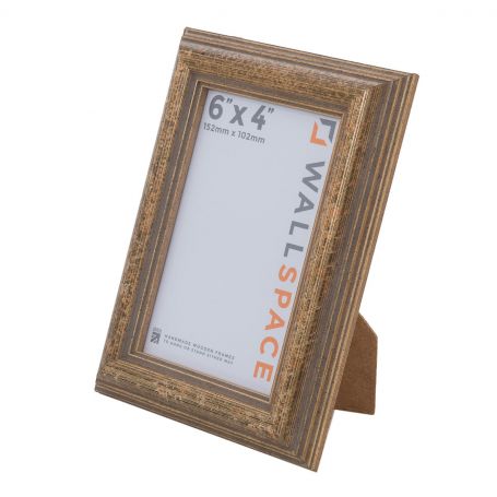6" x 4" Photo Frame in Speckled Gold