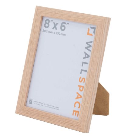 8" x 6" - 21mm Solid Oak Photo Frame
