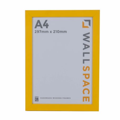 A4 Yellow Picture Frame