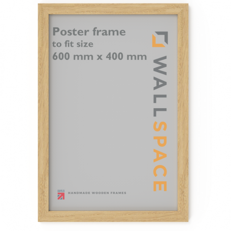 White Wooden Poster Frame - 400mm x 600mm