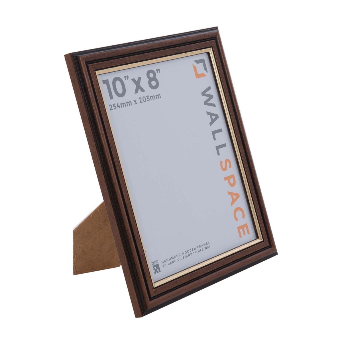 10 x 8 Traditional Brown Frame